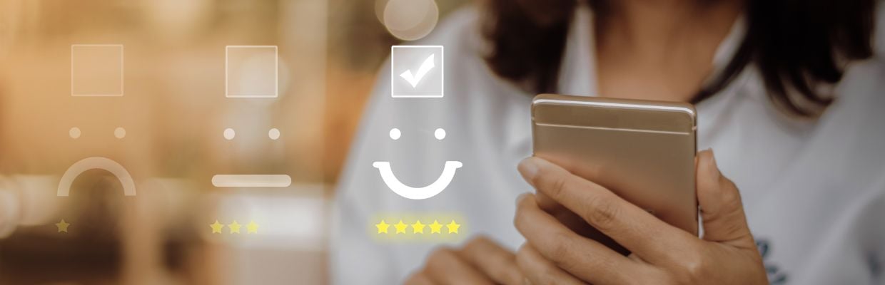 Blog Image - iPhone - 5 Stars, Happy Face 