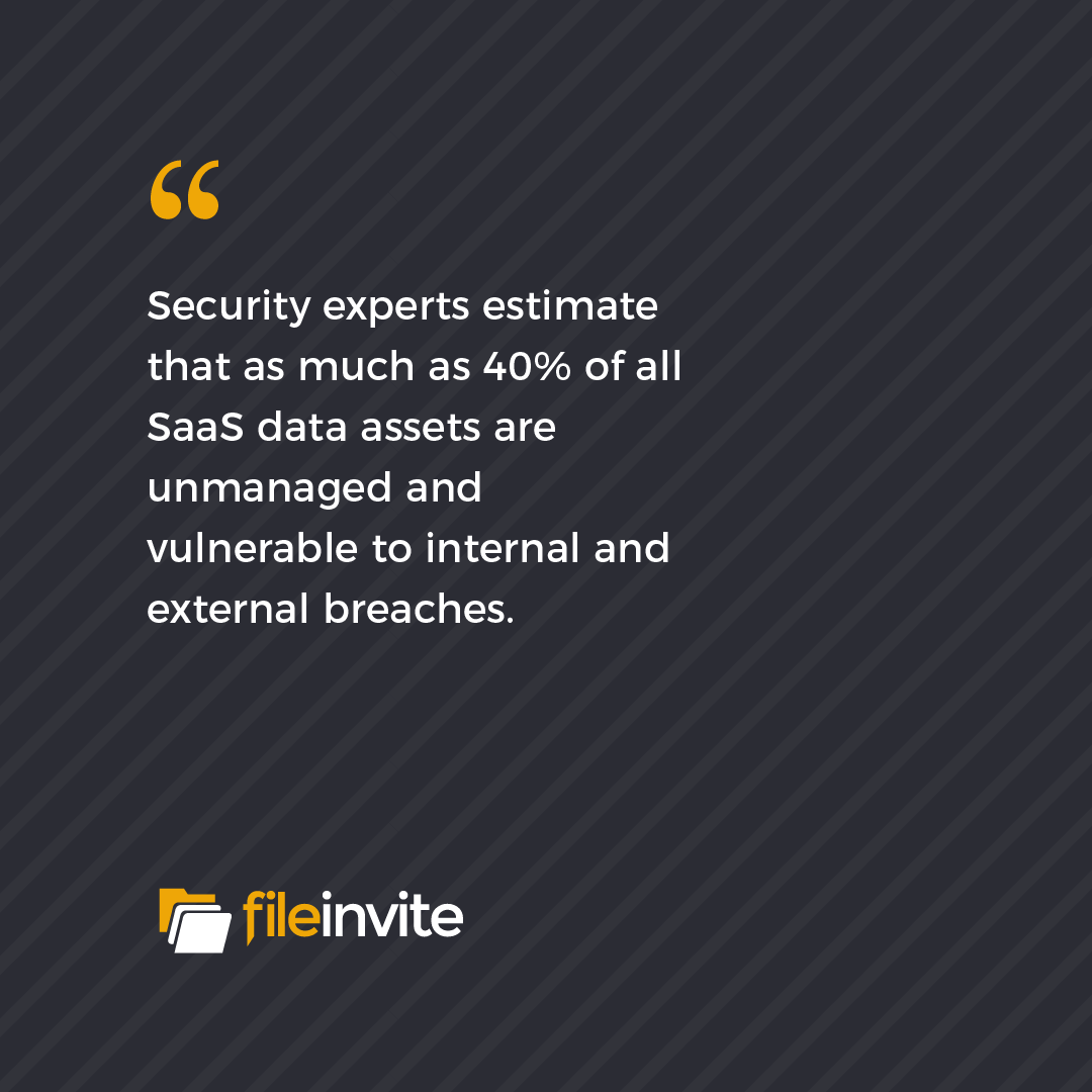 Quote - As much as 40% of all data assets are vulnerable