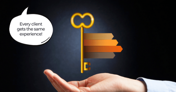 Portal templates ensure consistent experience