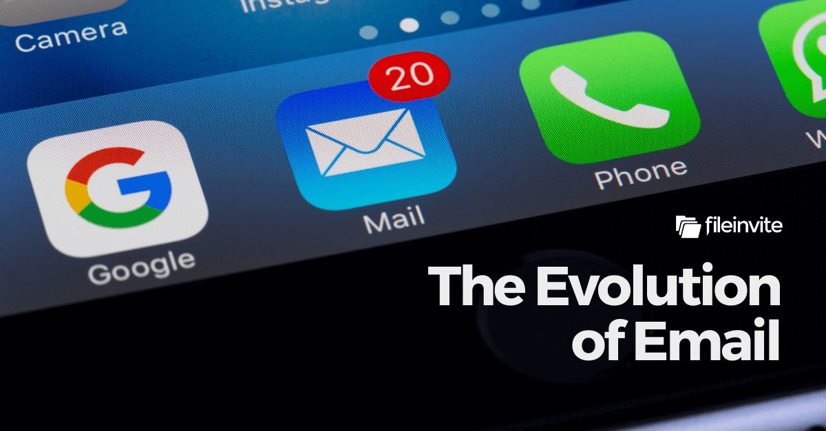 The Evolution of Email - FileInvite