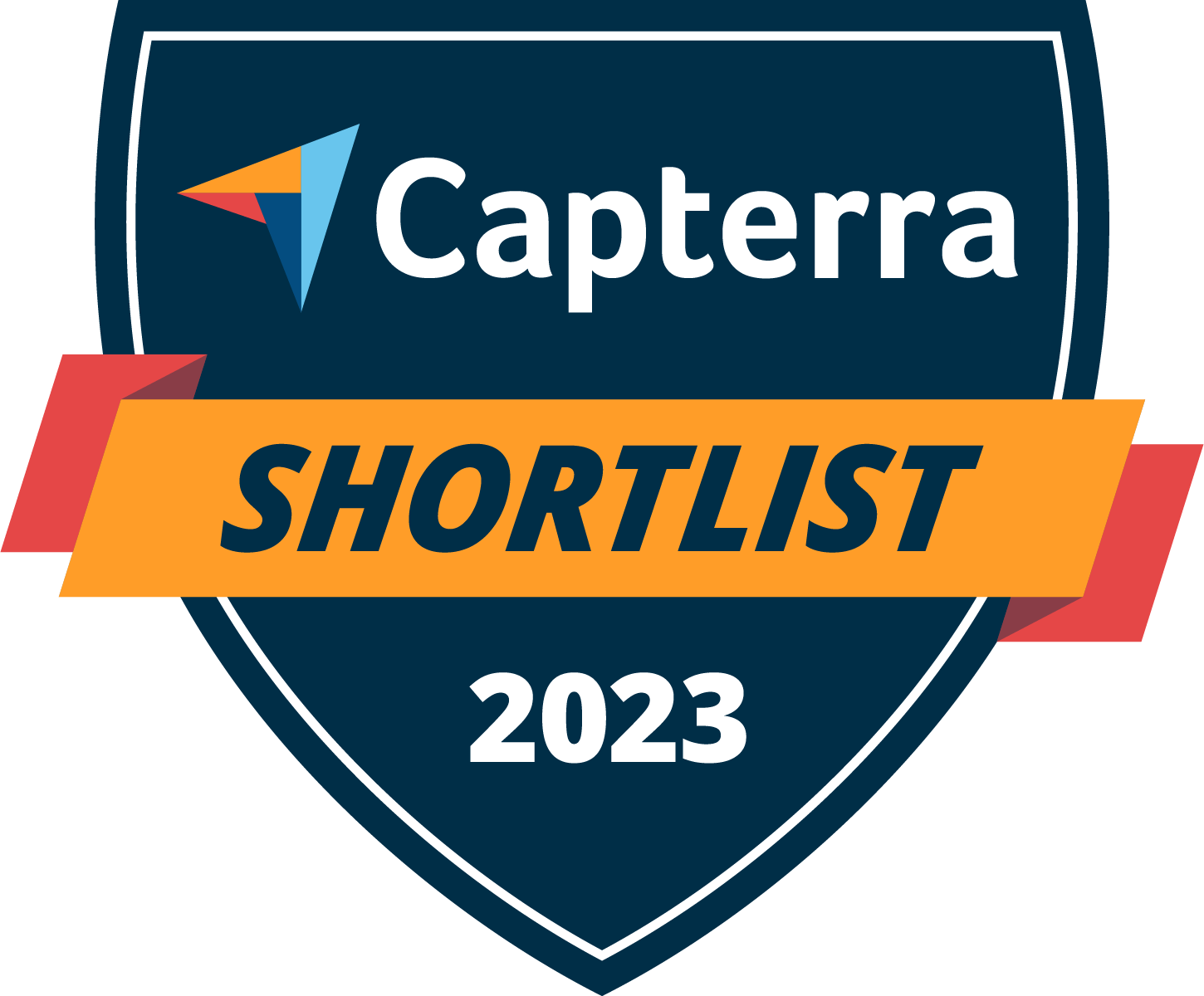 Capterra Shortlist 2022 badge