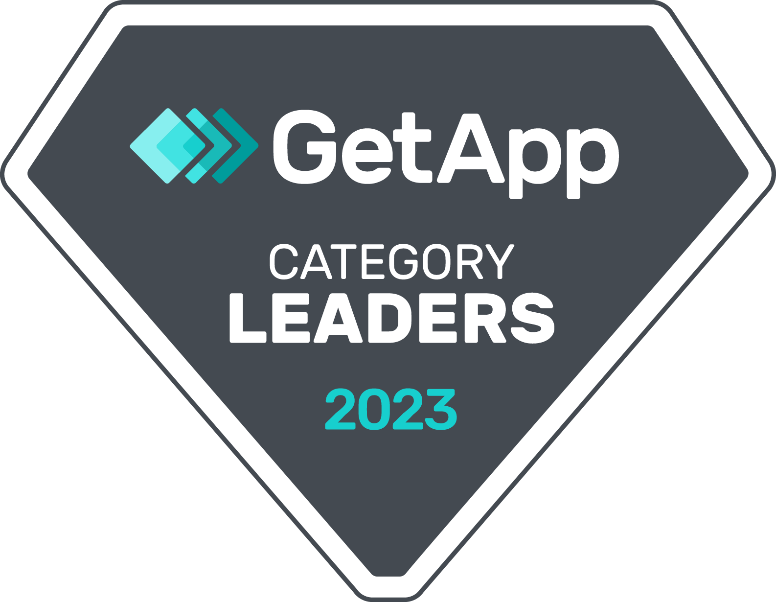 GetApp's 2022 Category Leader badge for Forms Automation