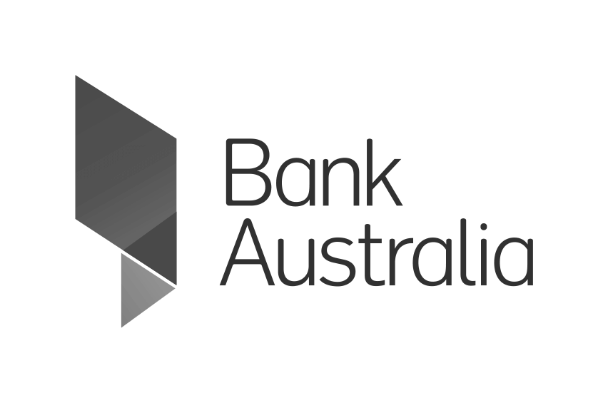 Bank Australia Grayscale Logo